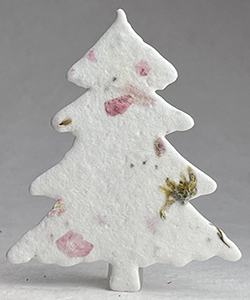 Click for 24s pink petals seed paper tree shape