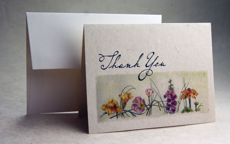 Color lotka thank you note