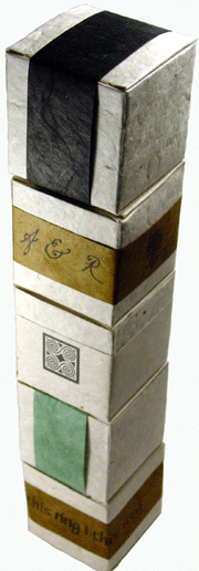 From top to bottom: Black, Spice, Natural, Sage, Spice