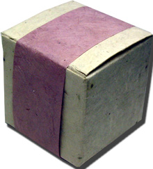 Lotka Seeded Favor Box - Rose