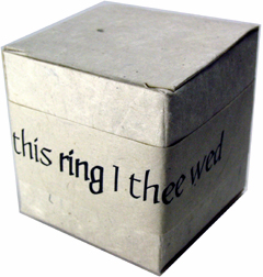 Lotka Seeded Favor Box - Custom Phrase