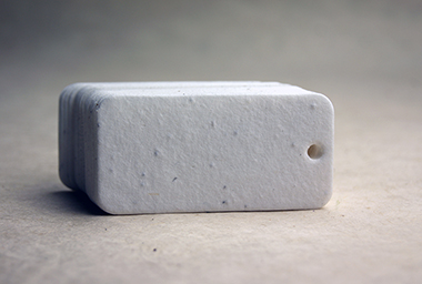 blank small rounded tags