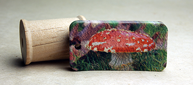 mushroom seed paper tag