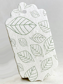 Green Leaves tag