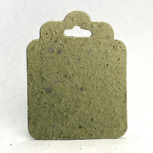 decorative seed paper tags