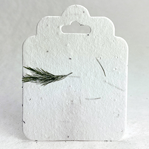 decorative seed paper tags