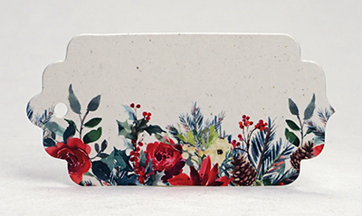 Winter Watercolor Border