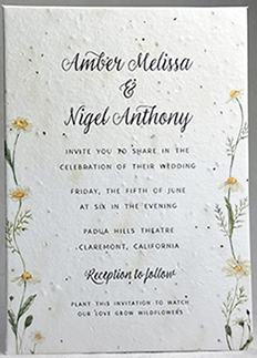 daisy invitation