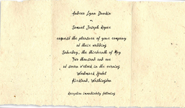 lotka bifold invitations