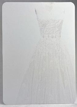 wedding dress Print