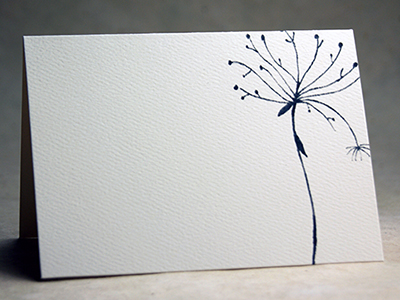Queen Anne's Lace in felt