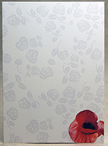 grey rose and poppy