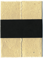natural invitation black band