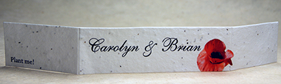 Poppy with Text