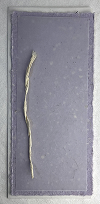 4x9 cotton invitation print at home