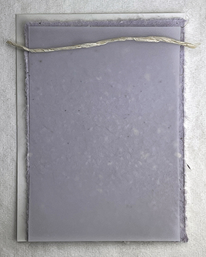 5x7 cotton invitation print at home