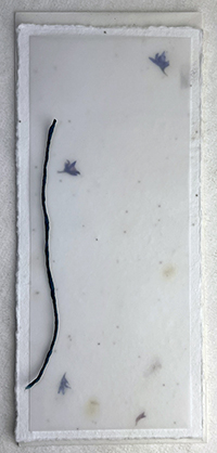 4x9 cotton invitation print at home