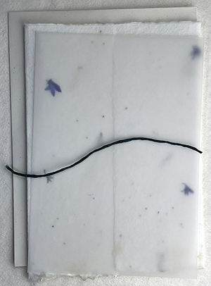 7x10 cotton invitation print at home