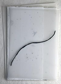 7x12 cotton invitation print at home