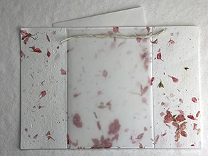 7x10 cotton invitation print at home