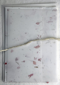 7x12 cotton invitation print at home