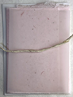 6x12 cotton invitation print at home