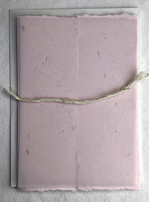 7x10 cotton invitation print at home