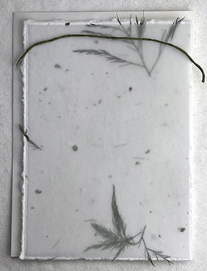 5x7 cotton invitation print at home