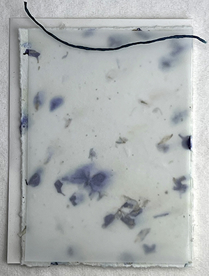 5x7 cotton invitation print at home