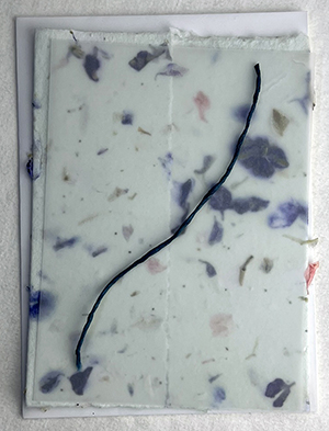 6x9 cotton invitation print at home