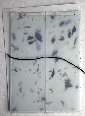 7x10 cotton invitation print at home