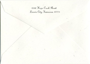 invitation envelopes in recycled paper
