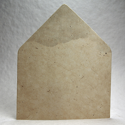 seed paper envelope liner watercolor