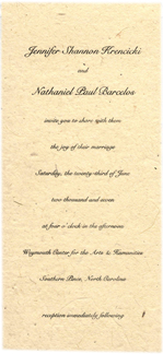 4x9 Lotka Invitation Panel