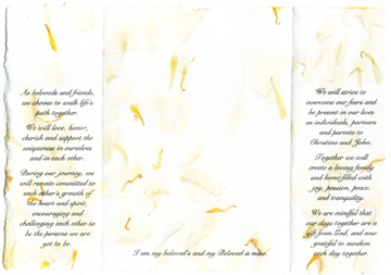 7"x10" Bifold Invitations