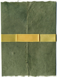 6x9 Sage Wrap with Earth Satin Meadow Rue