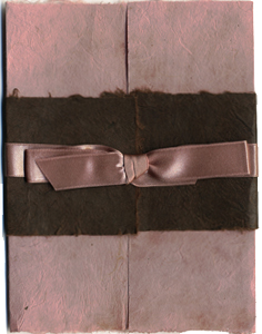Handmade Invitation Wrap