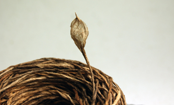 Natural handmade paper twine