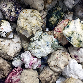 seed paper pulp balls