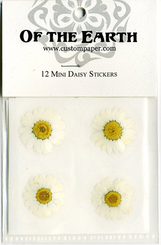 Realistic Pressed Flower Sticker Assortment