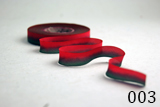 Earth Silk Dyed Ribbon 003 red green