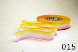 Earth Silk Dyed Ribbon pink yellow 015