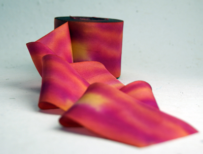 bias cut silk ribbon 026