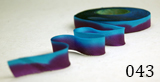 Earth Silk Dyed Ribbon 043 blue