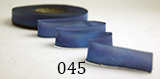 Earth Silk Dyed Ribbon 045 blue