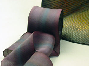 bias cut silk ribbon