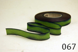 Earth Silk Dyed Ribbon - navy green 067