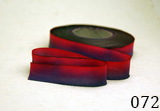 Earth Silk Dyed Ribbon -072 Red Purple