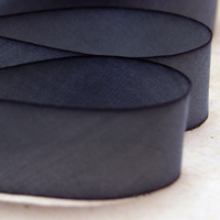 Earth Silk Dyed Ribbon grey 008