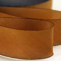 Earth Silk Dyed Ribbon 036 bronze
